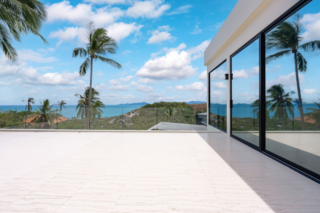 Terrace with sea view